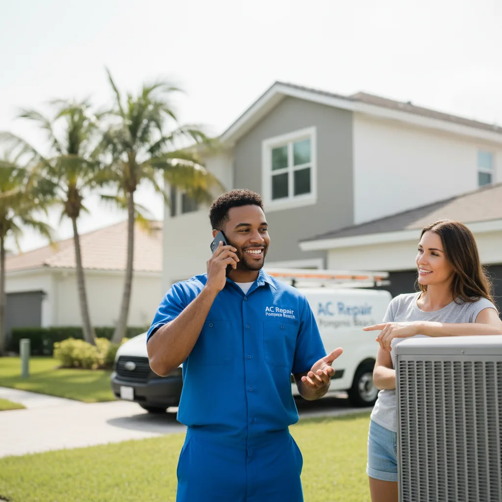 AC Repair Pompano Beach customer support in Venetia